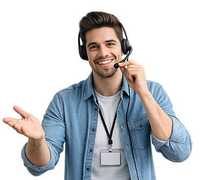 Men with phones
